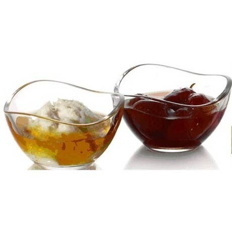Hakan - Wholesale Condiment/Dip Bowl - Vira Glass Pinch Bowls Set, Small Ingredient Bowls, 2.25 oz2