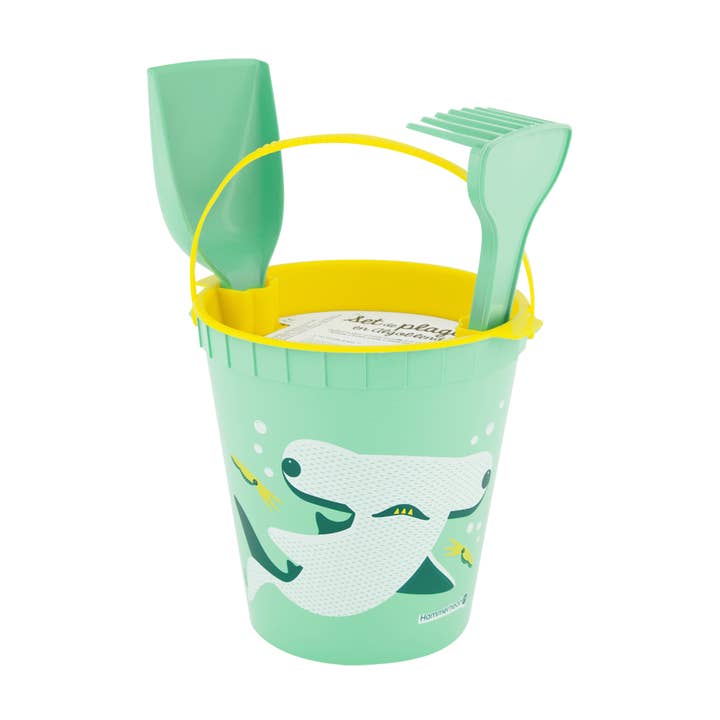 Coq En Pate - Wholesale Beach/Pool Toy - Kids & Baby - Children's beach toy, eco-friendly bucket - Hammerhead Shark1