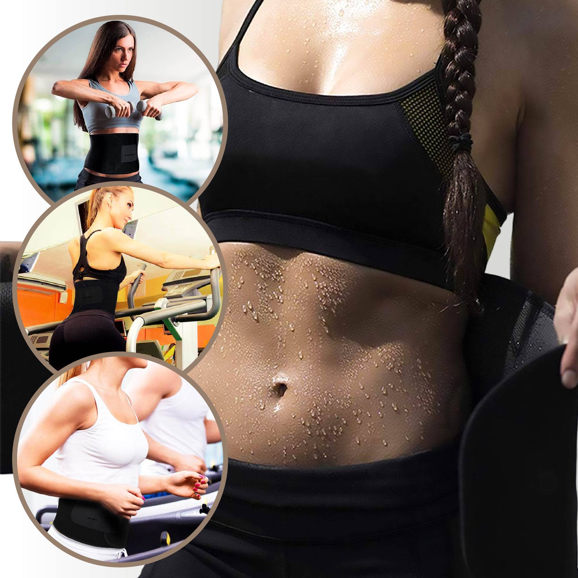 Yu-mn LLC - Wholesale Fitness Equipment - SMART FITNESS WAIST TRAINER WITH - NANO SILVER LINING4