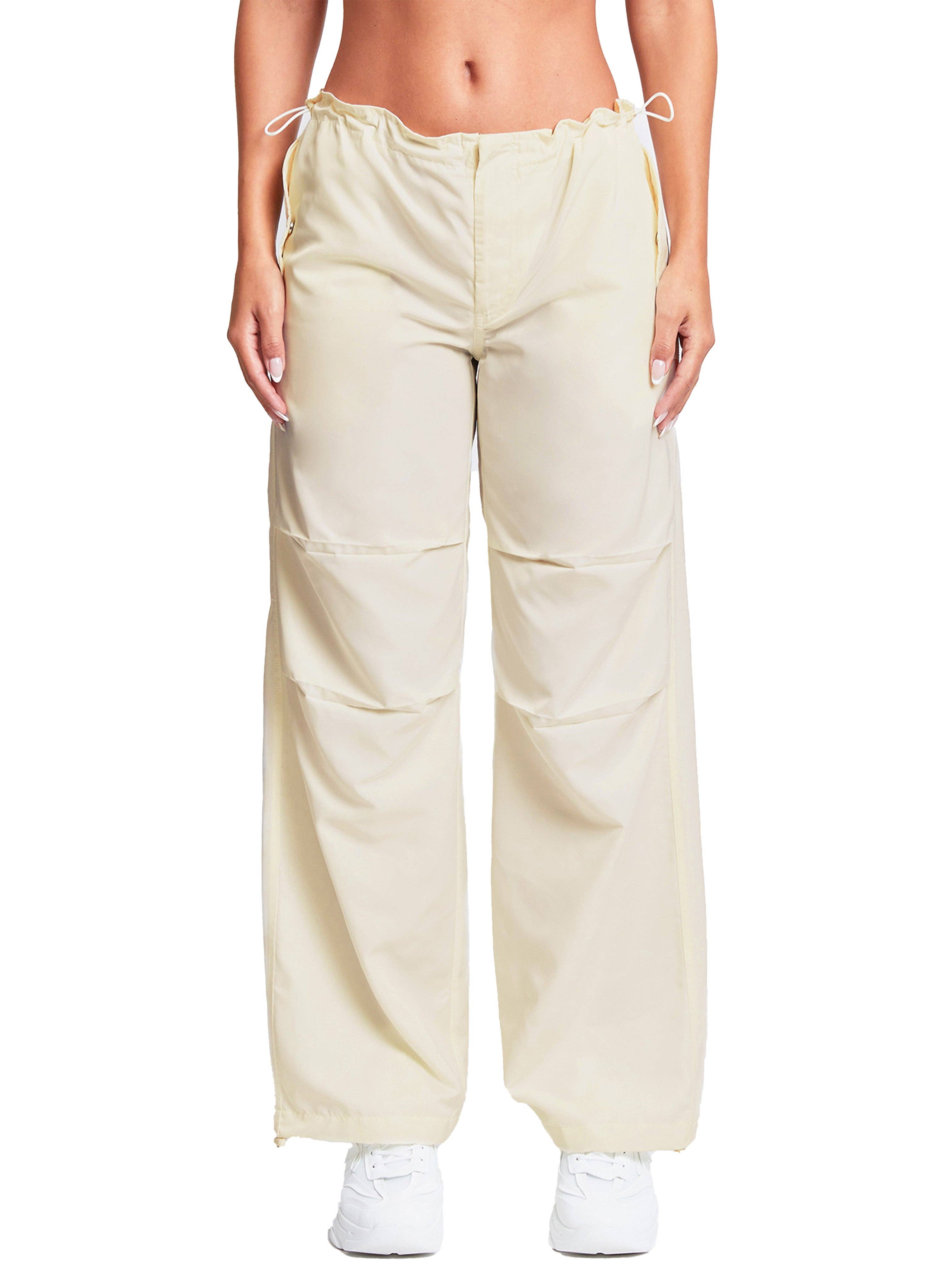 YMI - Wholesale Pants - Women's - Relaxed Nylon Parachute Pants-P1761N120