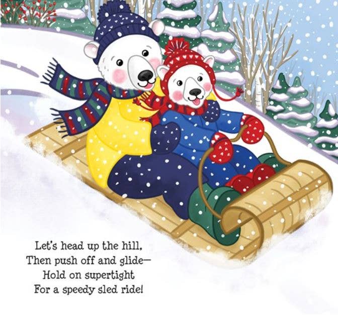 Arcadia Children's Books - Vente Preschool Book (3-5) - Bonjour, Snow !2