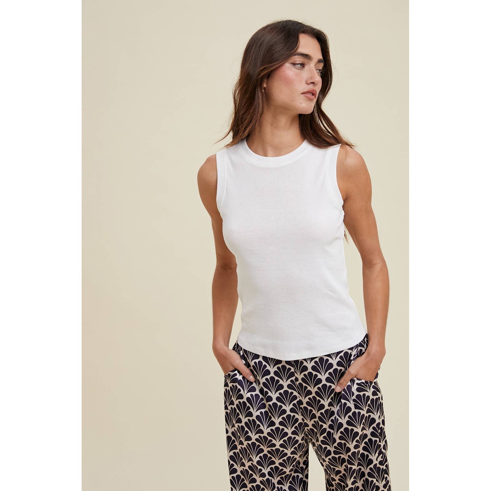 OFF WHITE BASIC TANK TOP / WL25-10155 for wholesale on Faire0