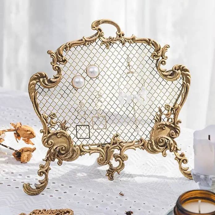 PEWTER JEWELRY SHELF for wholesale by Vagabond Vintage