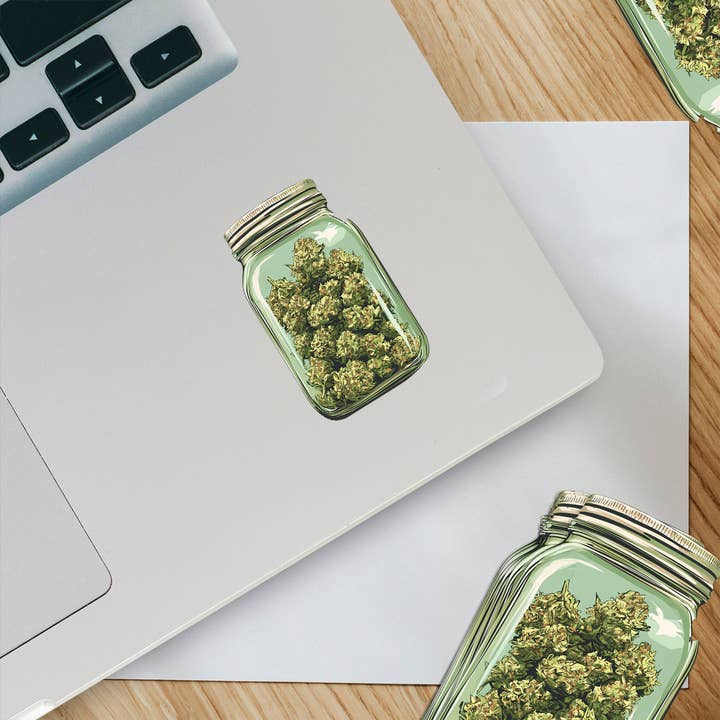 Ozark Sticker Company - Wholesale Sticker - Jar of Greens Sticker1