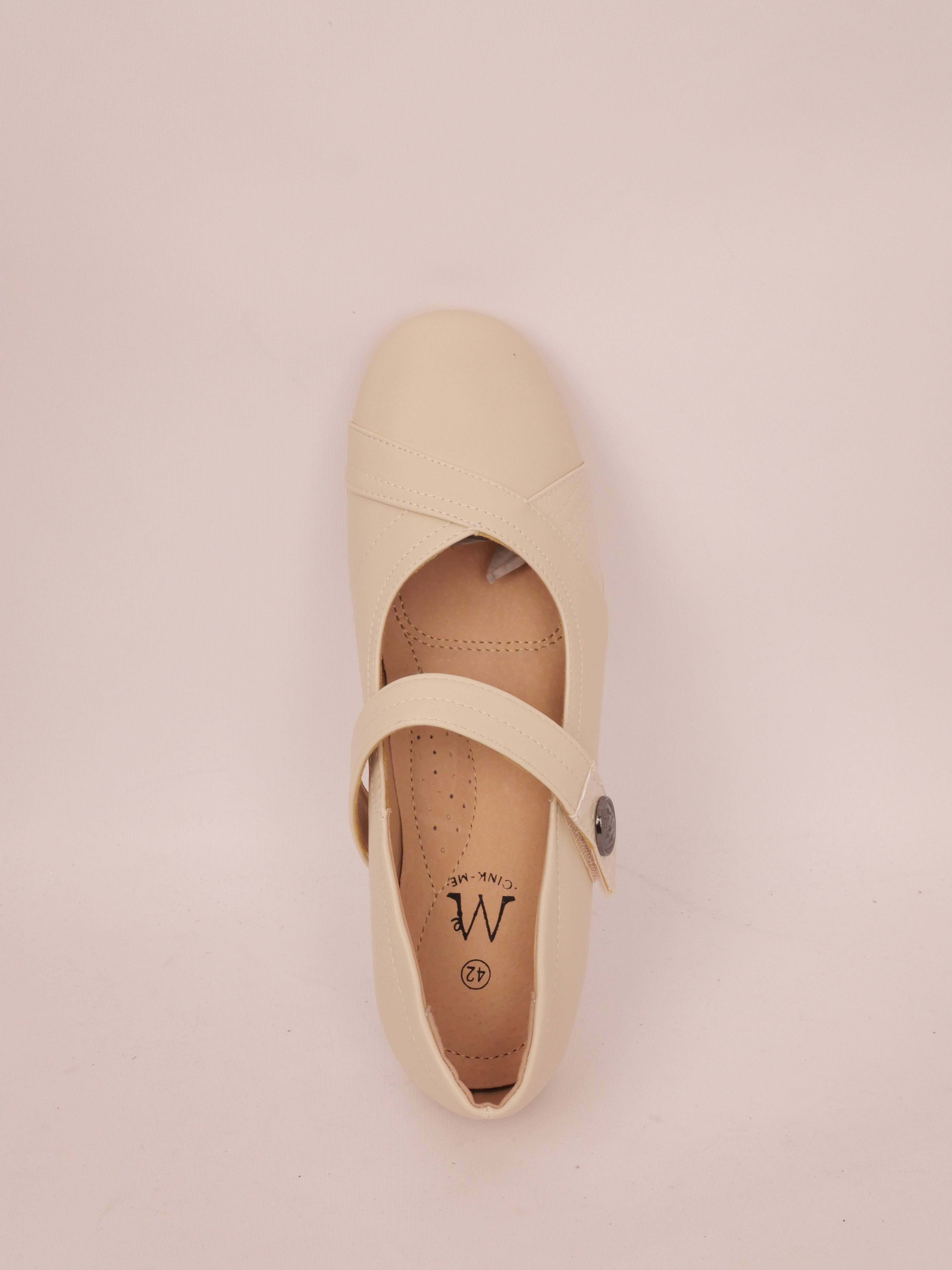 BELLICY / Cink-me - Wholesale Sandals - Women's - 3229-22, Faux leather sandals with visible stitching0