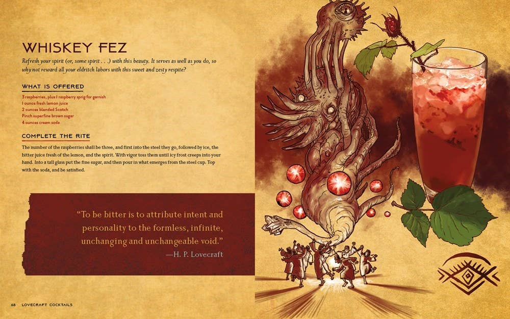 W. W. Norton - Wholesale Mixology & Beverage - Lovecraft Cocktails: Elixirs & Libations from the Lore7