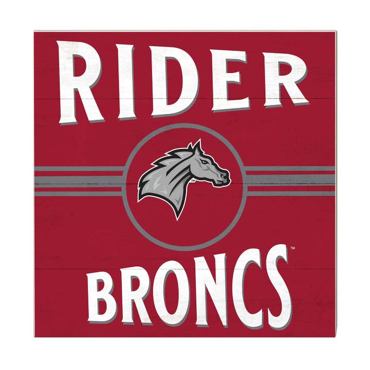 KH Sports Fan - Wholesale Sign - 10x10 Retro Rider Broncs