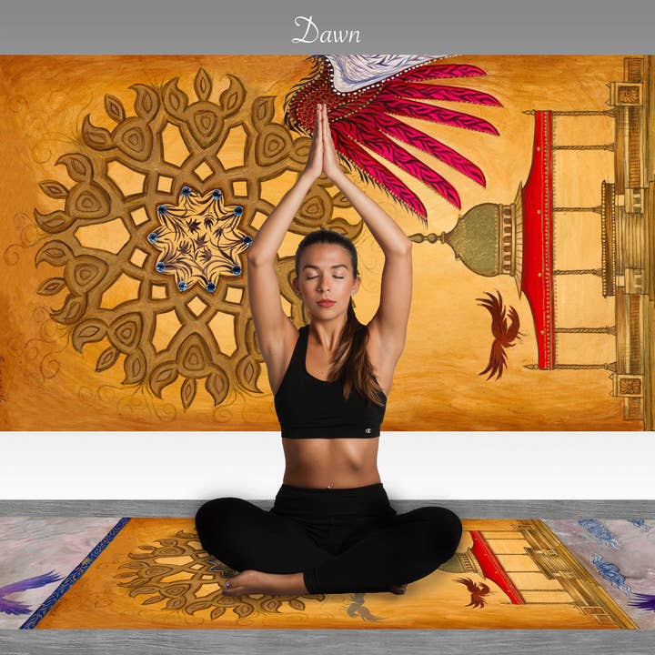 Yoga Mat - Dawn for wholesale by Blue Like Me LLC