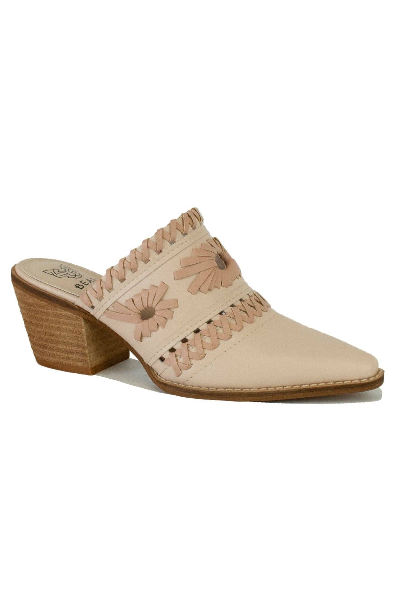 BEAST FASHION - Venta al por mayor Sandalias sin talón - Mujer - Mules de Tacón de Bloque Tejido TESSA-038