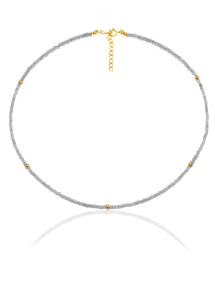 LABRADORIET gouden ketting voor wholesale door Aran Jewels