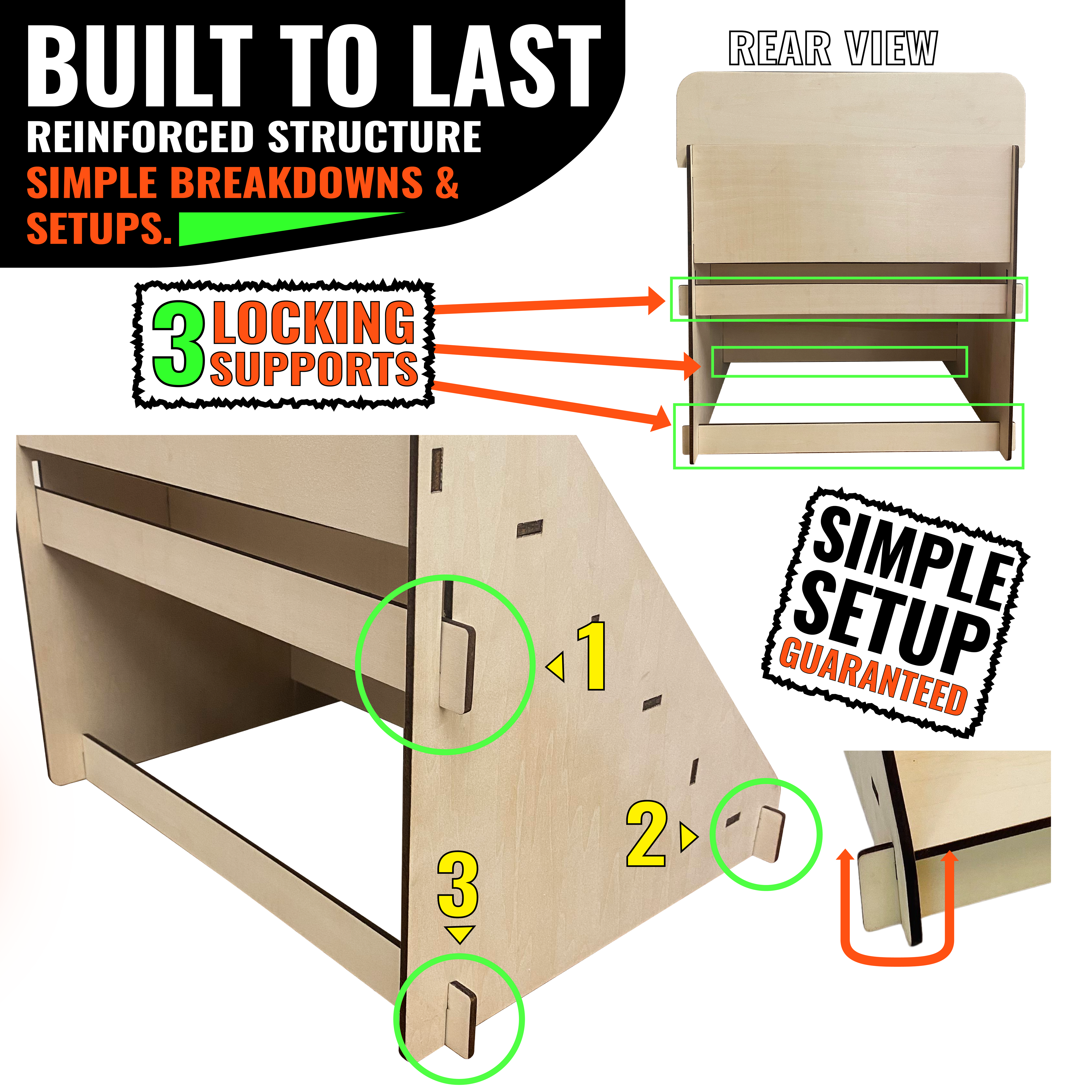 Torched Displays – Suporte/tripé de expositor de loja por atacado – Expositor em 3 níveis para sabonetes, velas e copos térmicos10