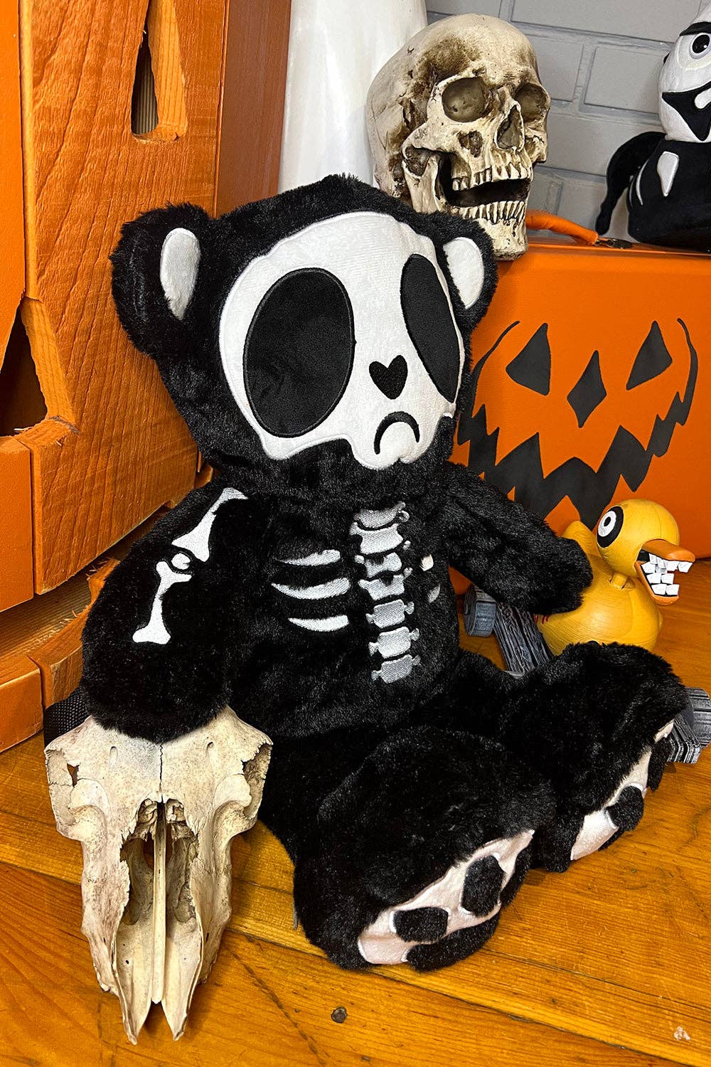 vampirefreaks - Venta al por mayor Mochila - Mujer - Mochila de peluche Grumpy Bones Bear6