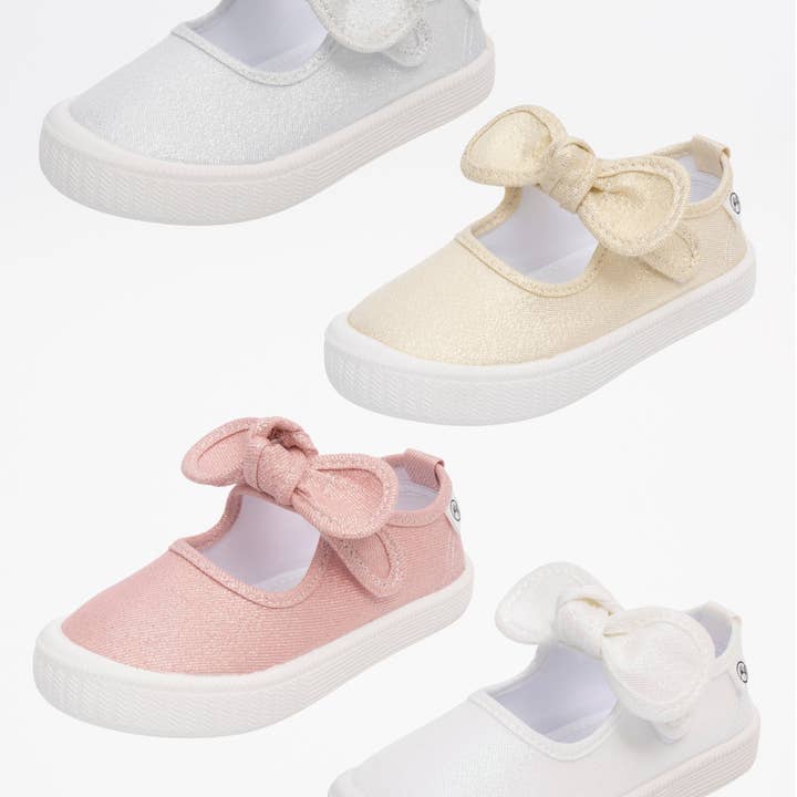 Marie Nicole Clothing - Wholesale Lifestyle Sneakers - Kids - Girls' Sparkly Bow Mary Jane Sneaker9