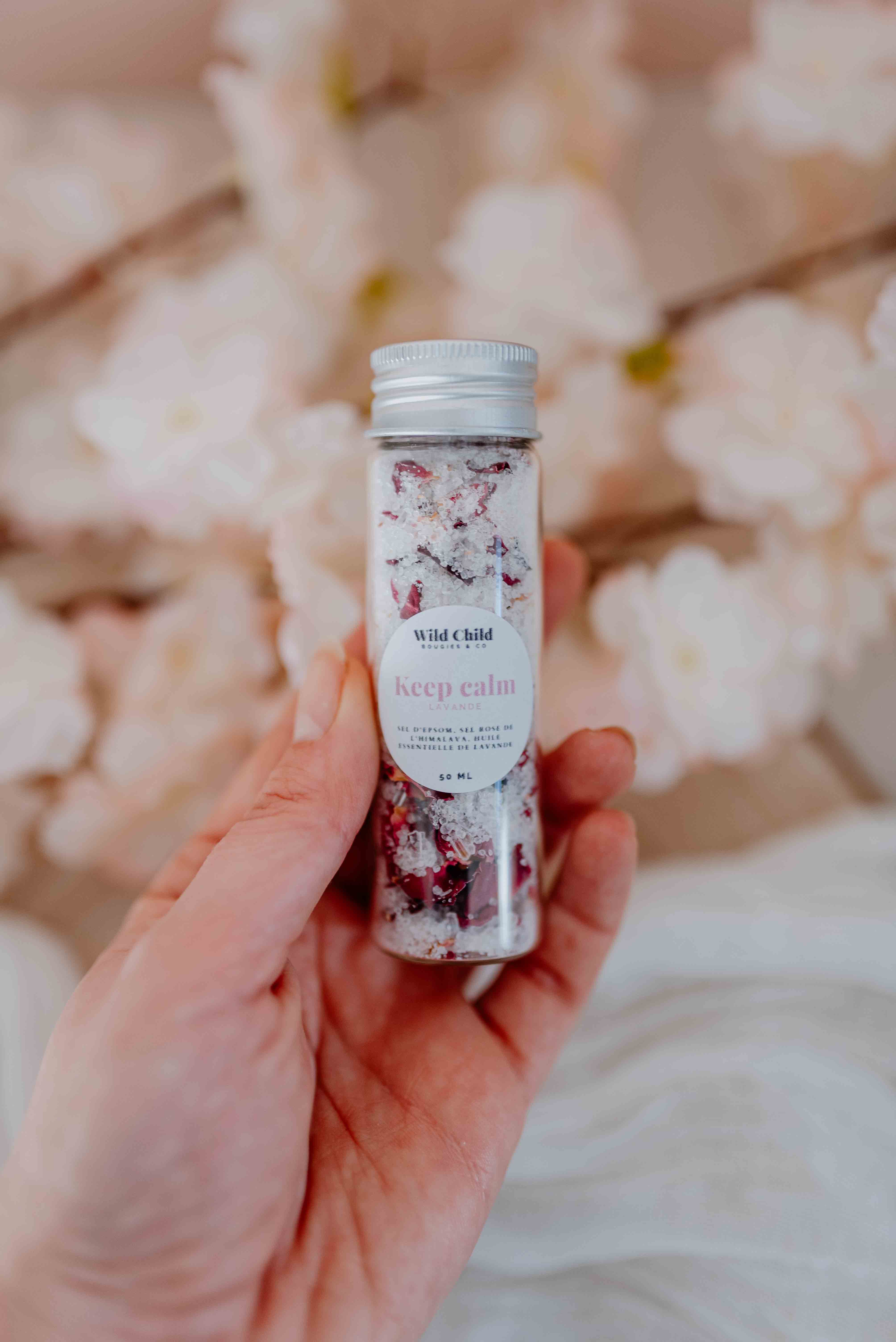 WILD CHILD Bougies & Co - Wholesale Bath Salts - LAVENDER bath salt4