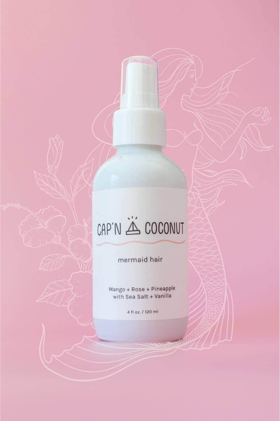 Cap'n Coconut - Wholesale Hair Spray - Mermaid Hair