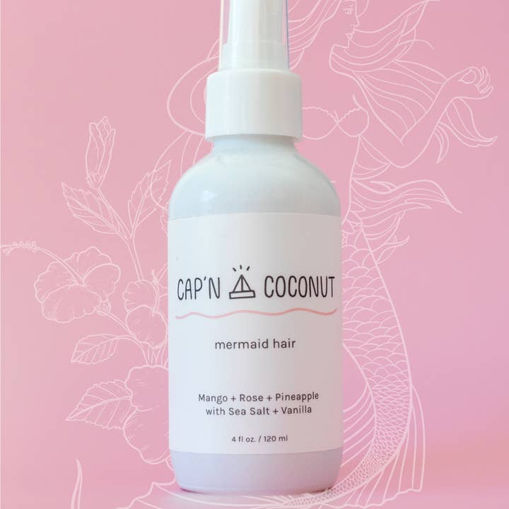 Cap'n Coconut - Wholesale Hair Spray - Mermaid Hair0