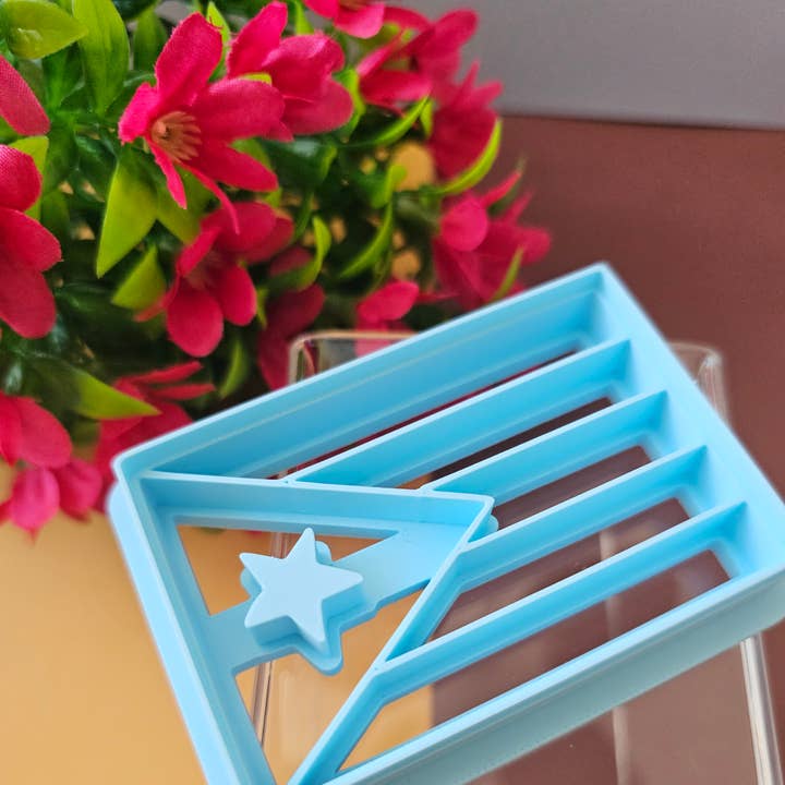 Carambola Desings - Wholesale Cookie Cutter - Puerto Rico Flag Cookie Cutter - Puerto Rico Series (Copy)