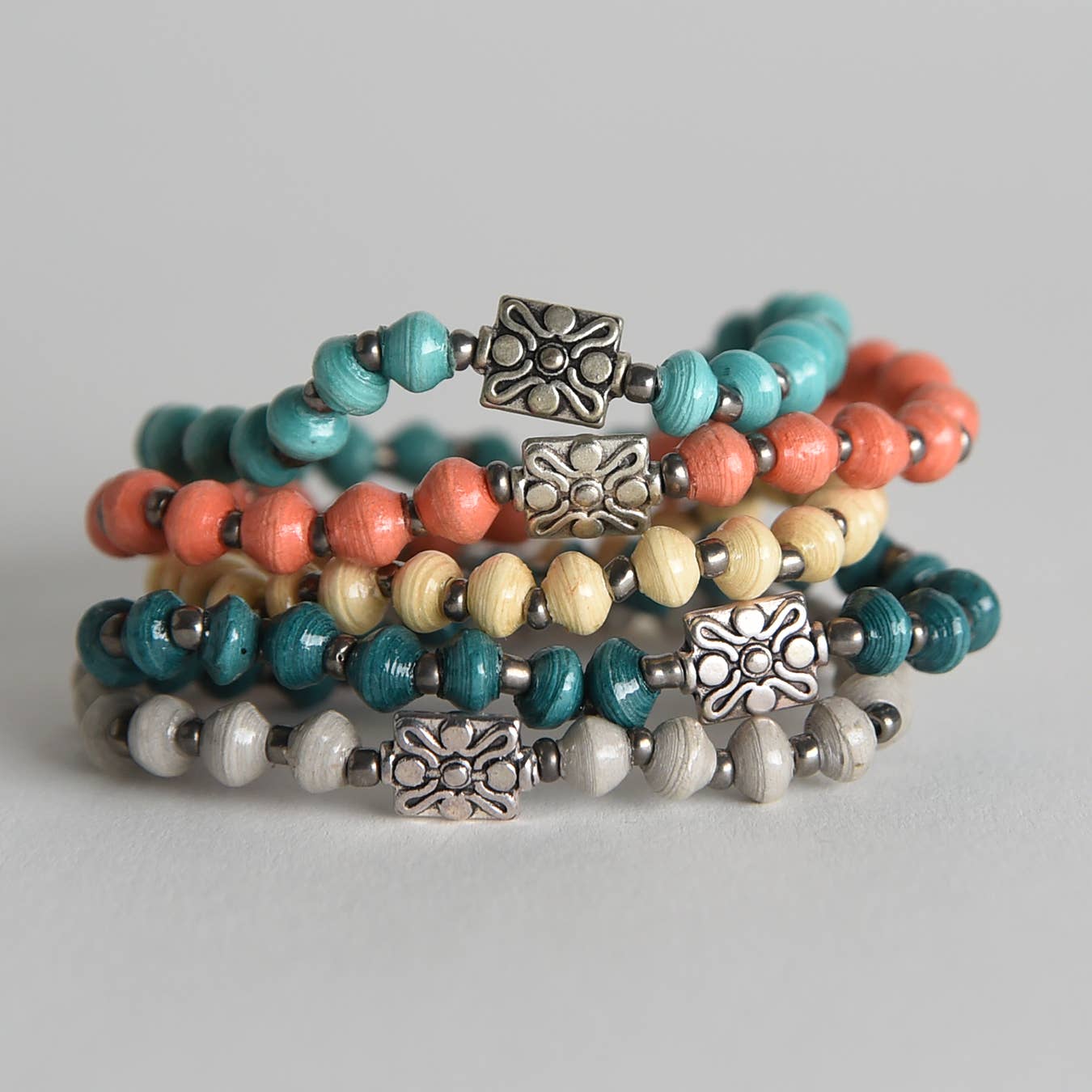 Project Have Hope - Venta al por mayor Juegos de joyas - Juego de 5 pulseras con encanto19