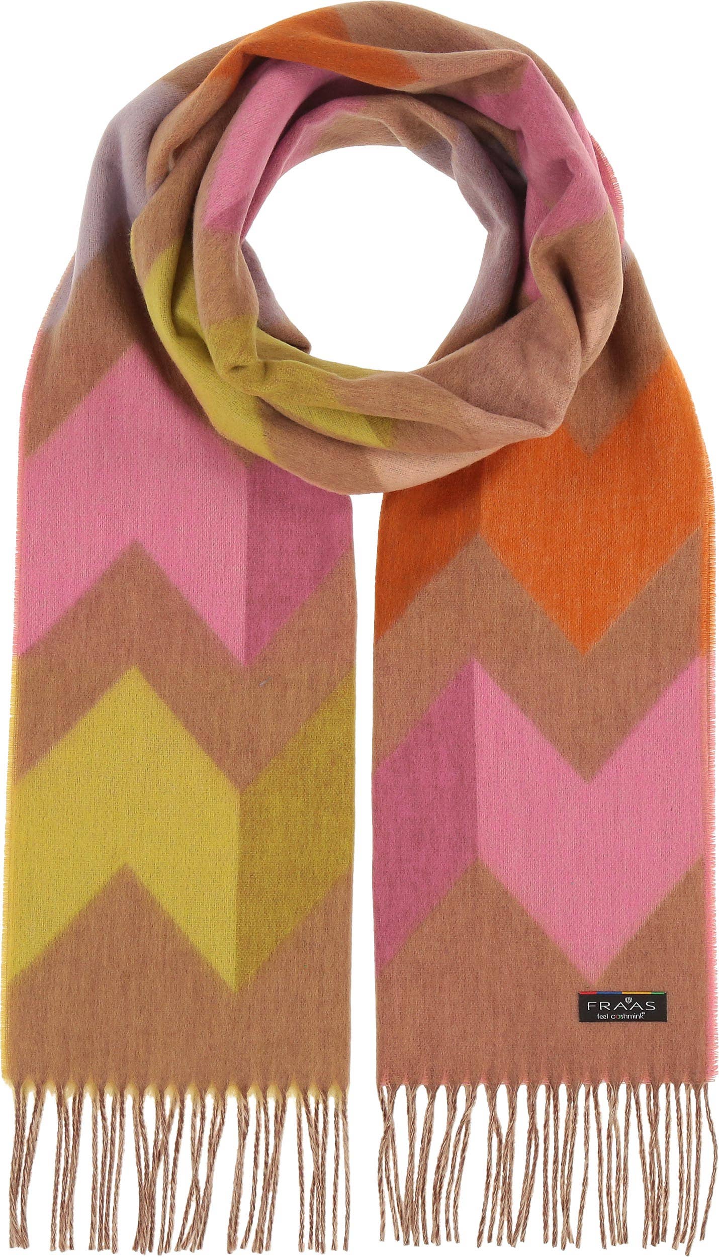 FRAAS - The Scarf Company - Vente Écharpe – femme - Chevron Zig Zag Eco0