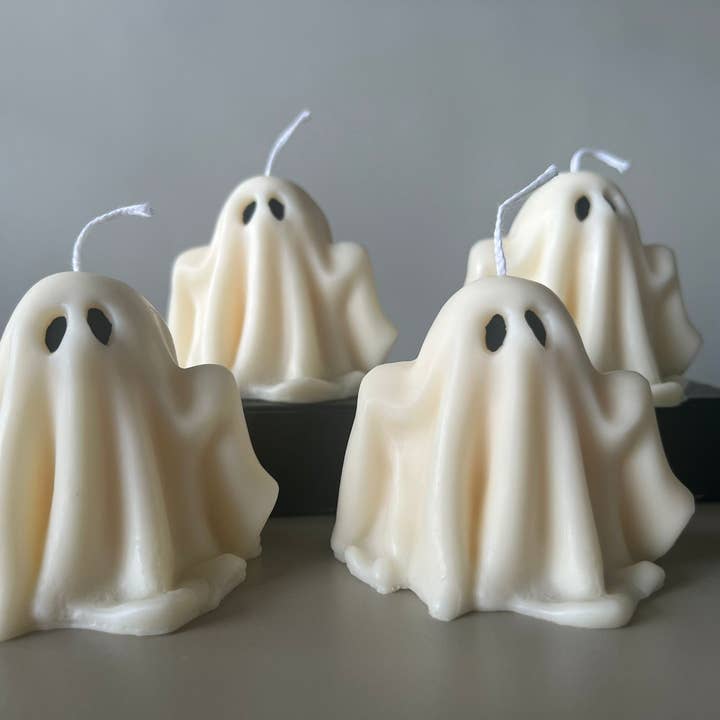 Kaze Creation Studio - Wholesale Novelty Candle - Ghost Halloween Soy Candle