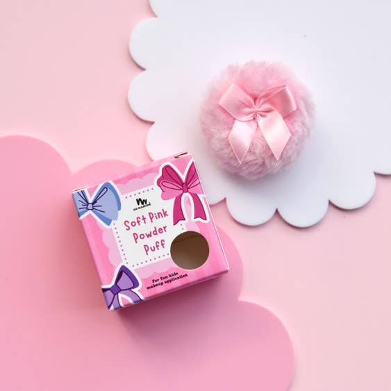 Soft Pink Powder Puff for wholesale by no nasties kids