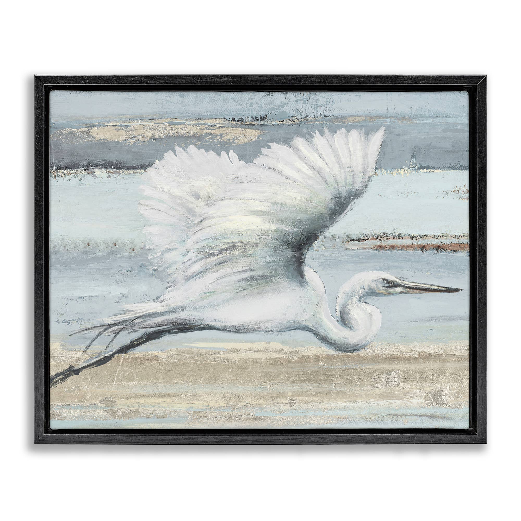 Stupell Industries - Wholesale Wall Sign - Soaring Great Egret - Framed Wall Art22