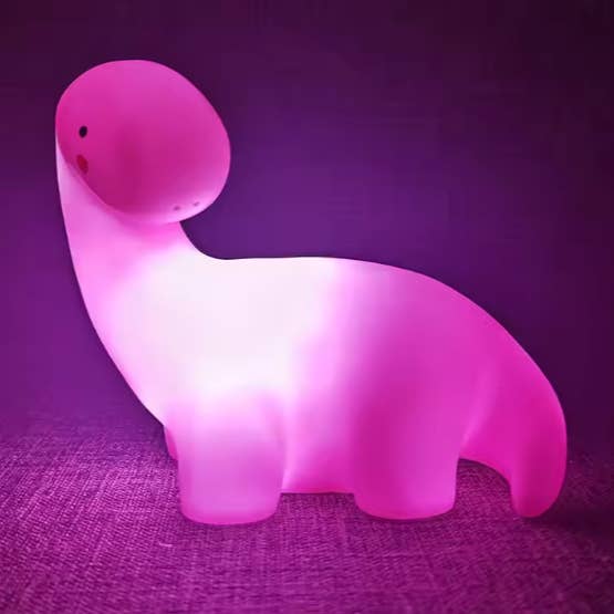 GulleeGadgets - Venta al por mayor Luces de noche - Niños y bebés - Luz LED Apatosaurus de 5.5 pulgadas para niños a granel0