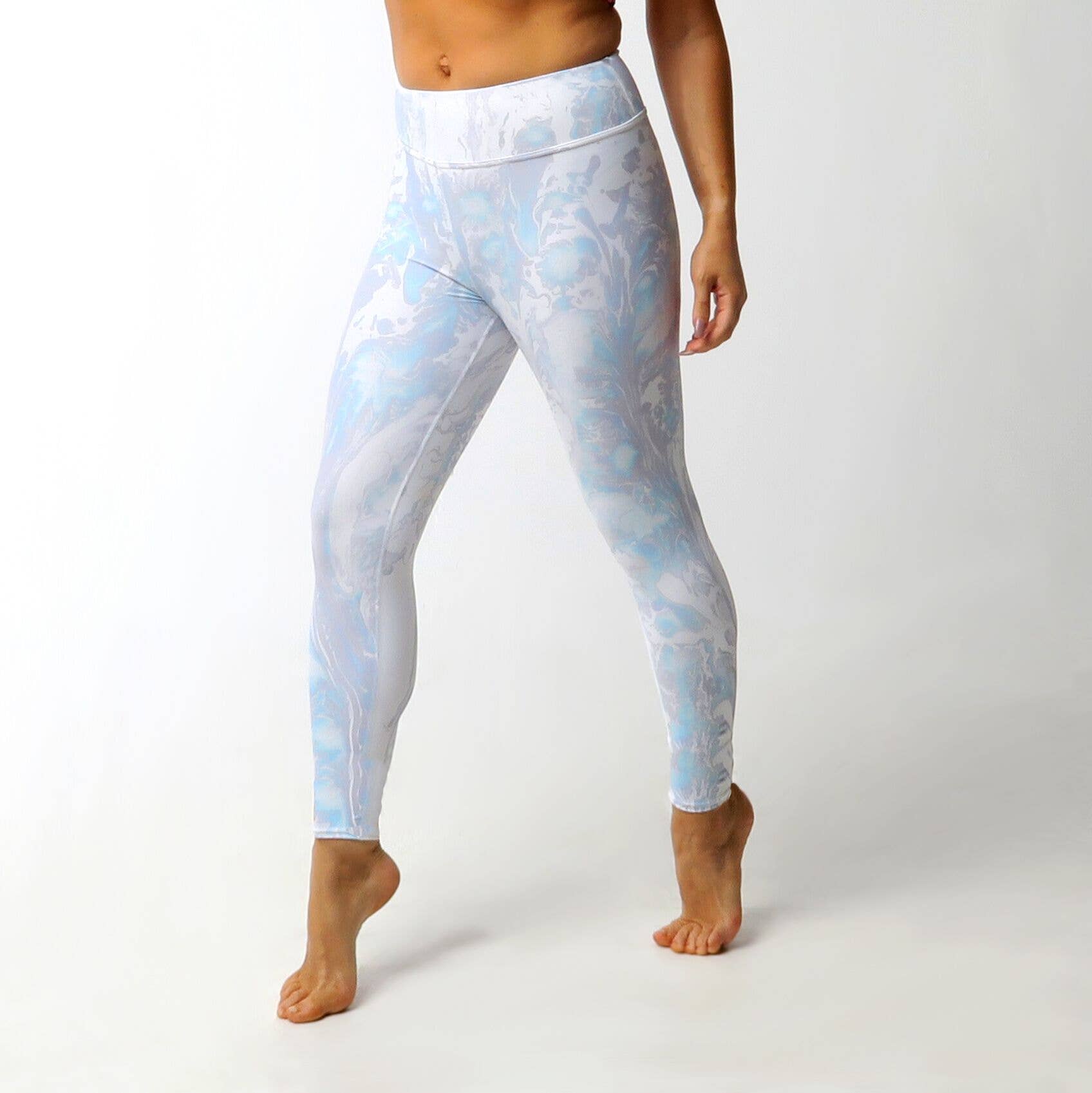 The Cool Ppl - Wholesale Athletic/Lounge Leggings - Women's - Glacier Long Leggings0