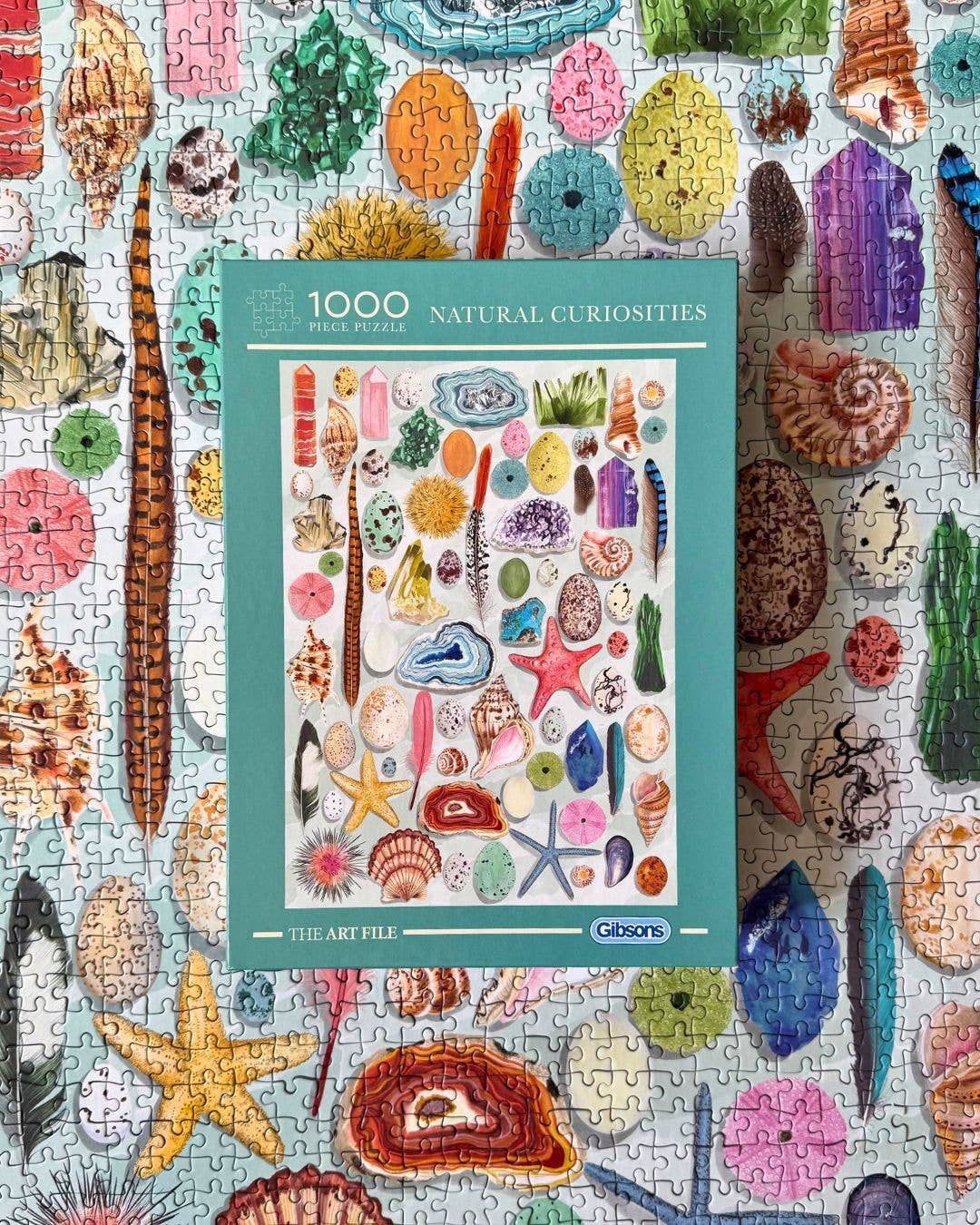 Gibsons Games Inc - Wholesale Puzzle - Adult - The Art File Natural Curiosities 1000 Piece Jigsaw Puzzle2