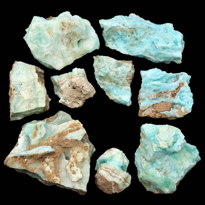 5 KILO LOT - Smithsonite Mineral Specimens / MIXED SIZES for wholesale by Crystal River Gems LLC
