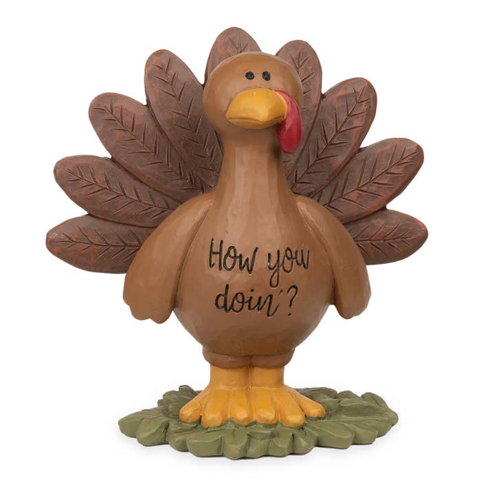How You Doin' Thanksgiving Turkey for wholesale by Blossom Bucket & Crossroads Home