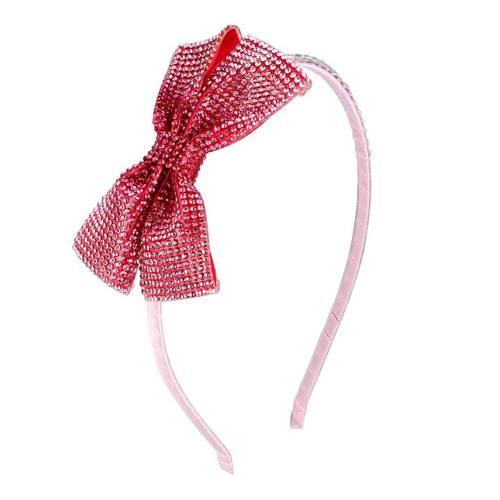 Girls Bow Headband for wholesale by Andy & Evan