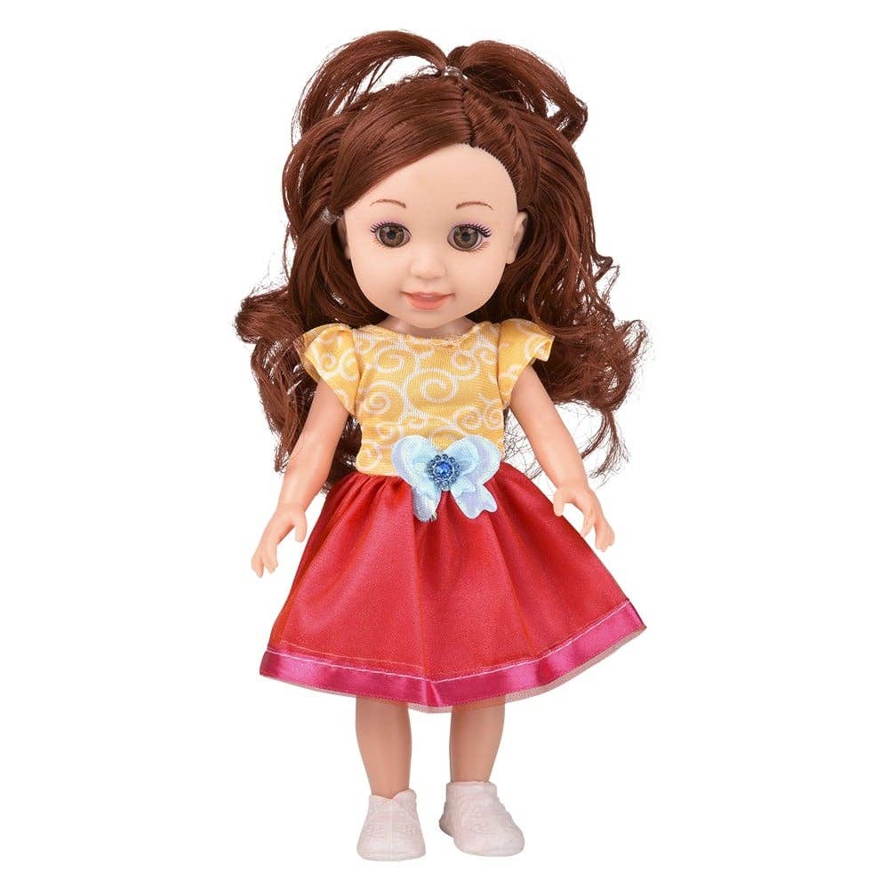 La Luna Bella - Toys - Wholesale Pop - Kinderen - 10" Pop met accessoires voor kinderen - La Luna Bella2