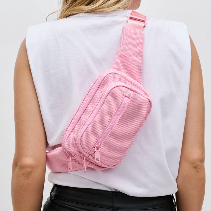 Sol and Selene - Wholesale Belt Bag - Women's - Hip Hugger Neoprene Mesh Belt Bag19