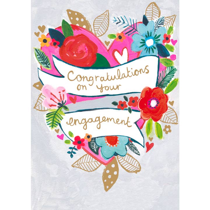 Paper Salad – Engroshandel Lykønskningskort – Tillykke med dit engagement1