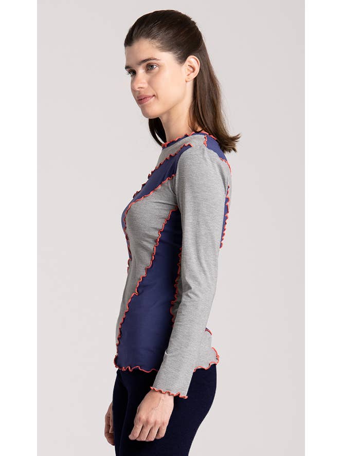 Euterpe Clothing - Wholesale Blouse - Women's - GLORY LONG SLEEVE BAMBOO BLOUSE1