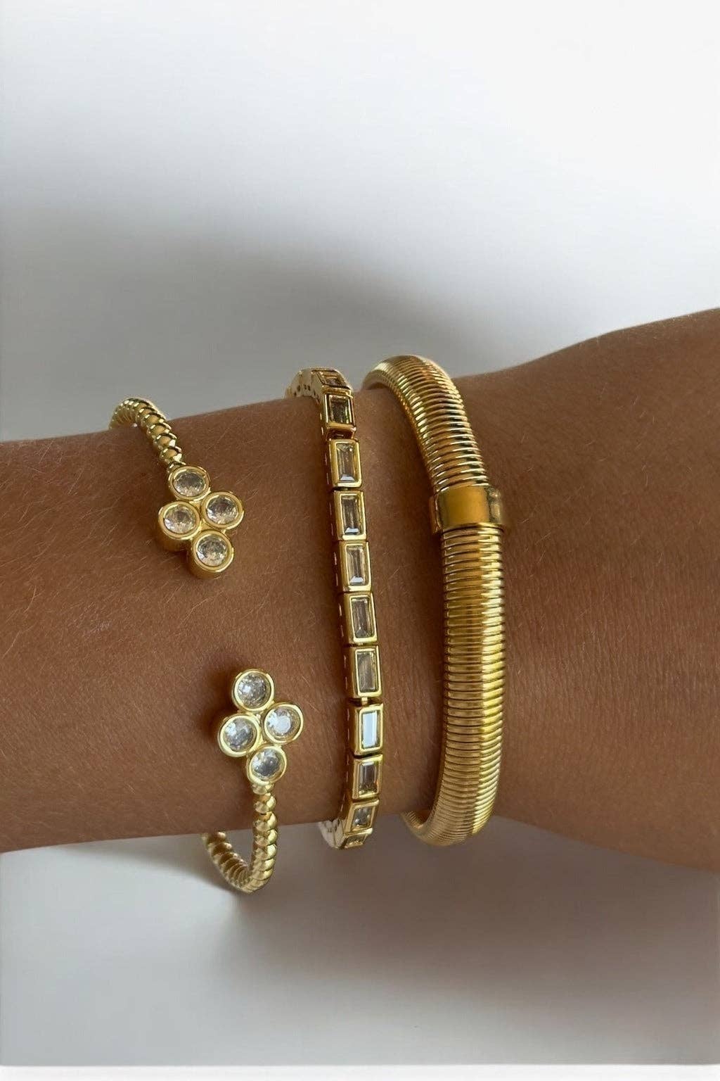 Sahira Jewelry Design - Wholesale Cuff Bracelet - Oriana Flower Cuff3