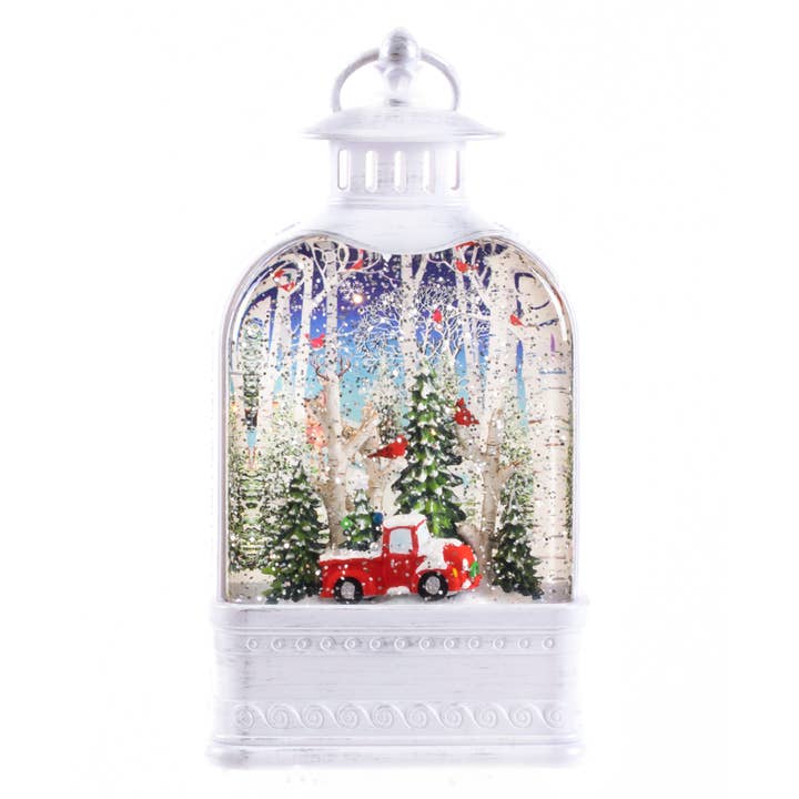 Oak Street Wholesale - Wholesale Christmas Decoration - Spinning Lantern w/Red Truck