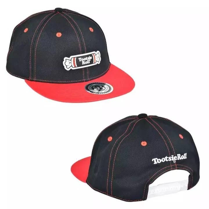 Tootsie Roll Wrapper Candy Hat Embroidered One Size for wholesale by Long Island Candy Factory