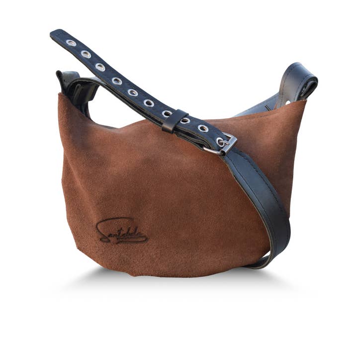 Velour Crossbody – Italian Leather Women’s Bag for wholesale by Santebela