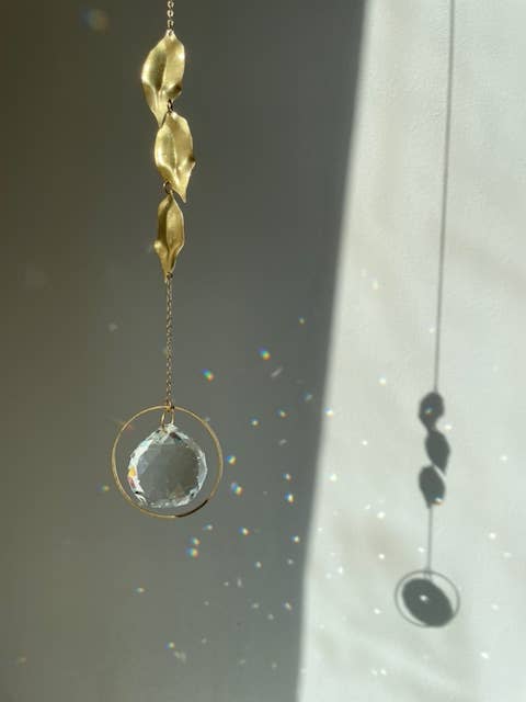 von Lani = Jewellry + Suncatchers - Wholesale Suncatcher - Suncatcher leaves/light catcher/window crystal/prism4