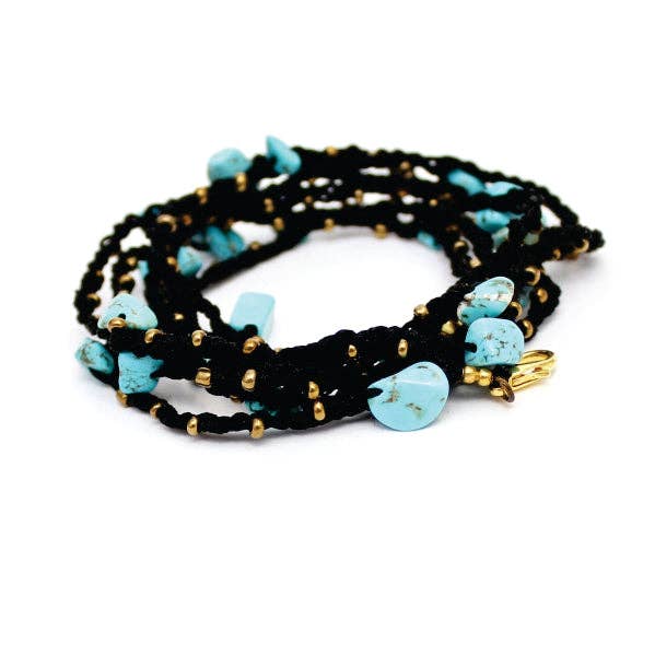 Bali Queen - Wholesale Sunglasses/Eyeglasses Strap - Women's - Woven Gemstone Eyeglass/Mask Chain5