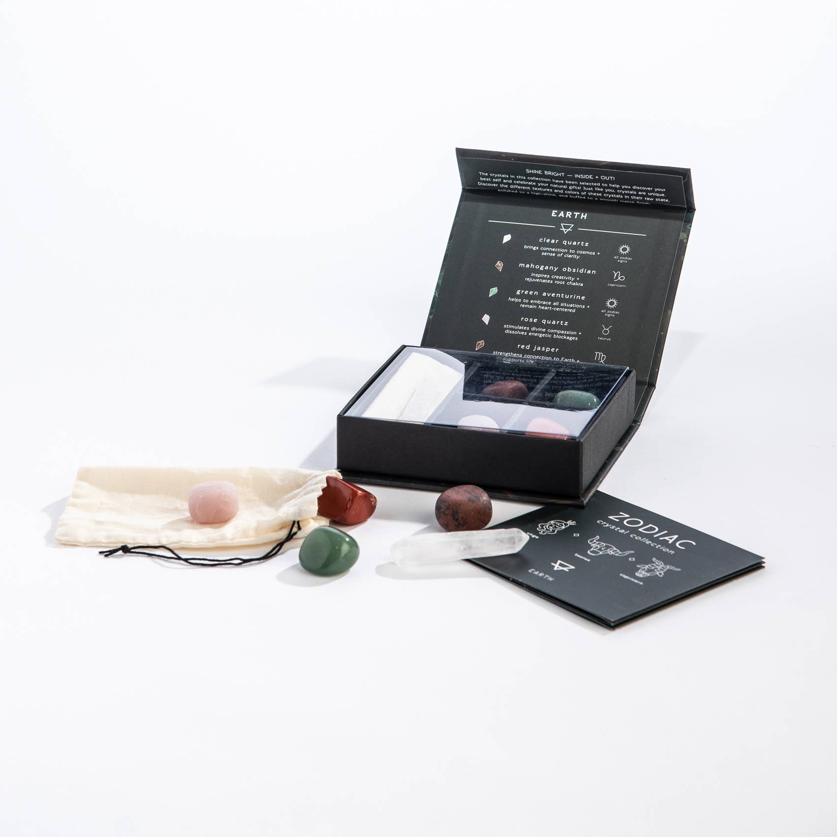 GeoCentral - Wholesale Spiritual Stone/Crystal - Zodiac Crystal Collection: Earth2