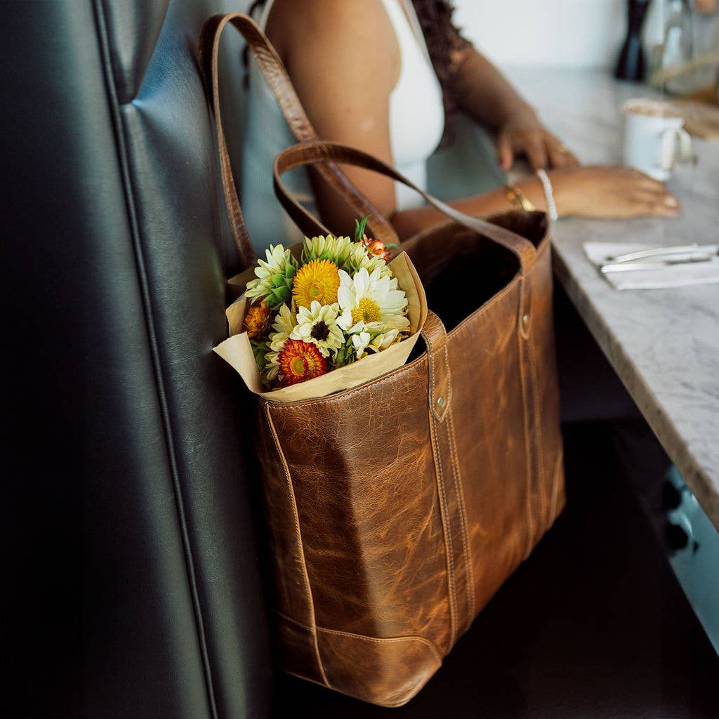 Steel & Clover – wholesale Bärkasse - Dam – Grande Prairie Lädermarknadsväska3