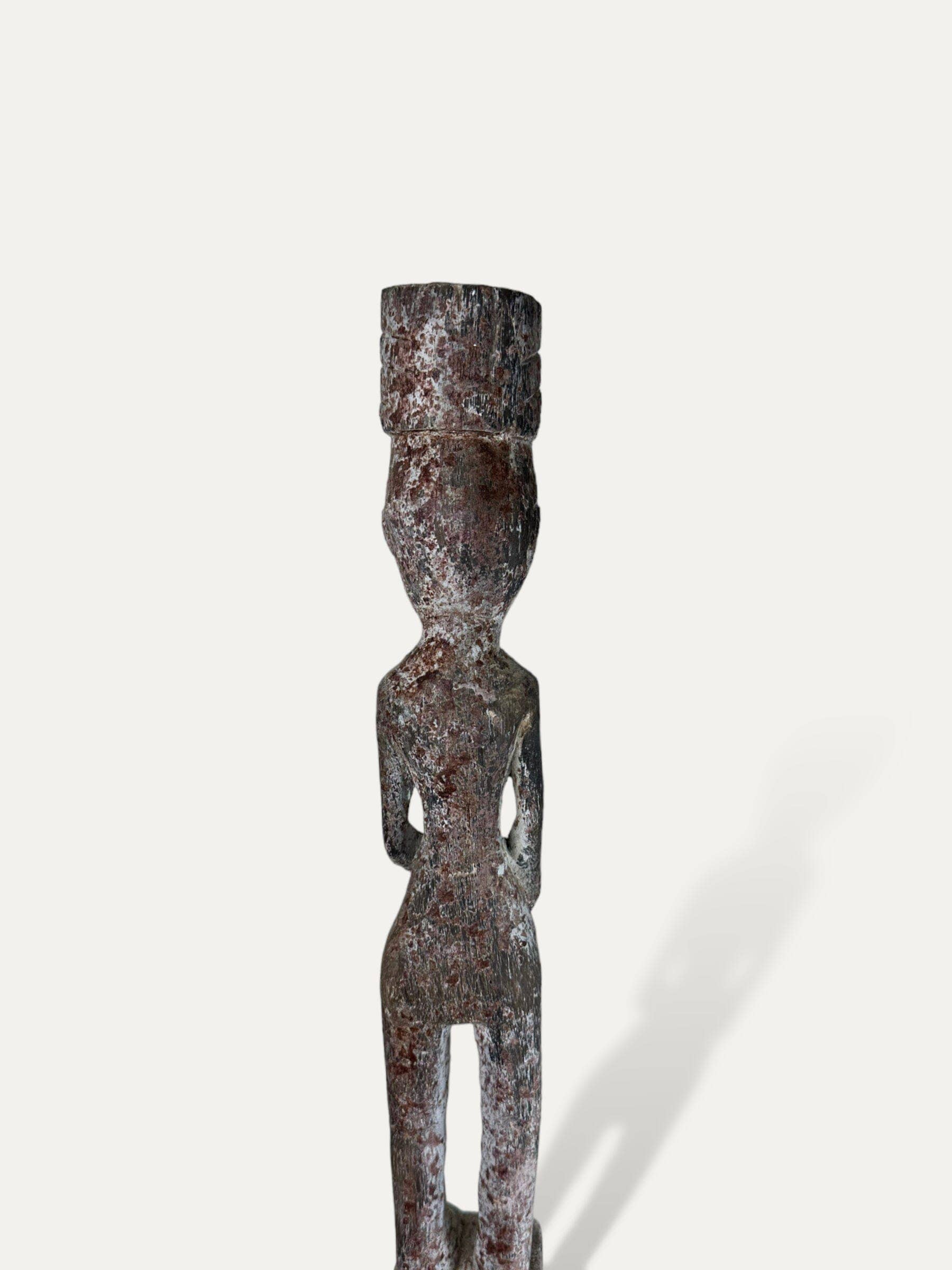 Cokoha - Wholesale Sculpture - Kepala datar - exotic wood totem4