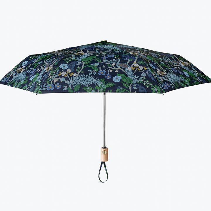 Peacock Umbrella for wholesale by Rifle Paper Co.