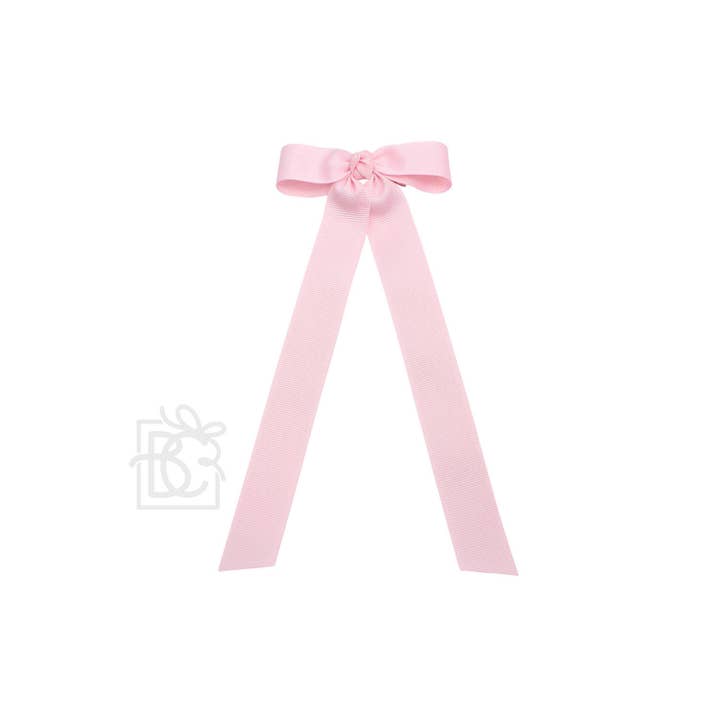Beyond Creations, LLC - Wholesale Hair Bow - Kids - FLAT BOW W/ 7" STREAMERS ON ALLIGATOR CLIP46