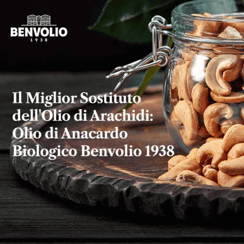 BENVOLIO.BIO by Wizebite S.r.l. SB - Wholesale Nut Oil - BENVOLIO 1938 Organic Cashew Oil for High-Heat Cooking9