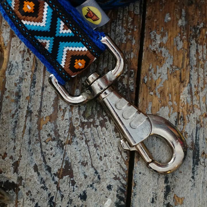 hundsfutter - Wholesale Pet Collar - Dog - Dark navy blue design necklace and strap set12