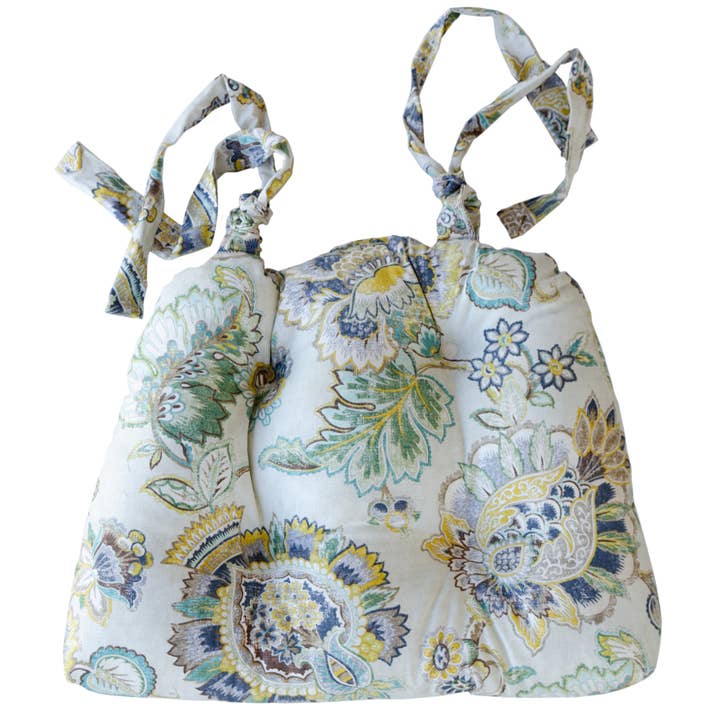 Riverpark Floral Chair Pad - Pack of 4 for wholesale by Thomasville at Home